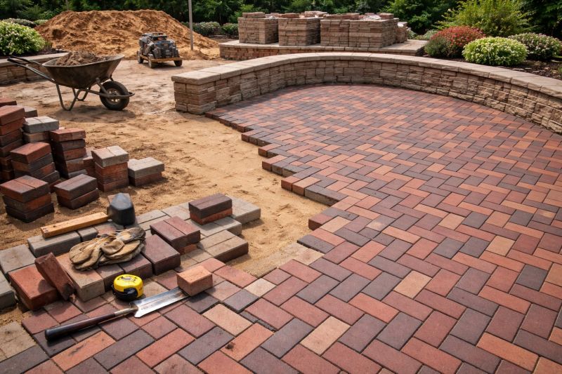 Brick Hardscape Construction in Boston, MA