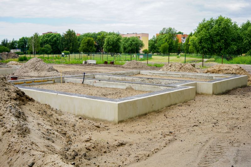 Cement Foundation Installation in Fredericksburg, VA