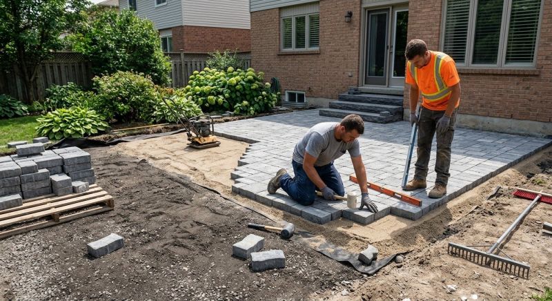 Cement Pavers Installation in Boston, MA