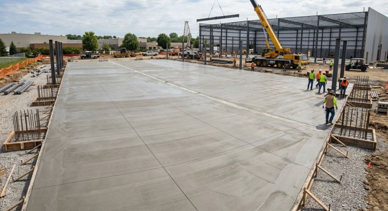 Commercial Slab Construction in Santa Rosa, CA