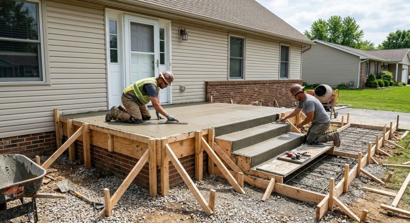 Concrete Ramp Installation in Fort Collins, CO