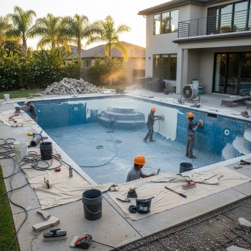 Pool Slab Installation