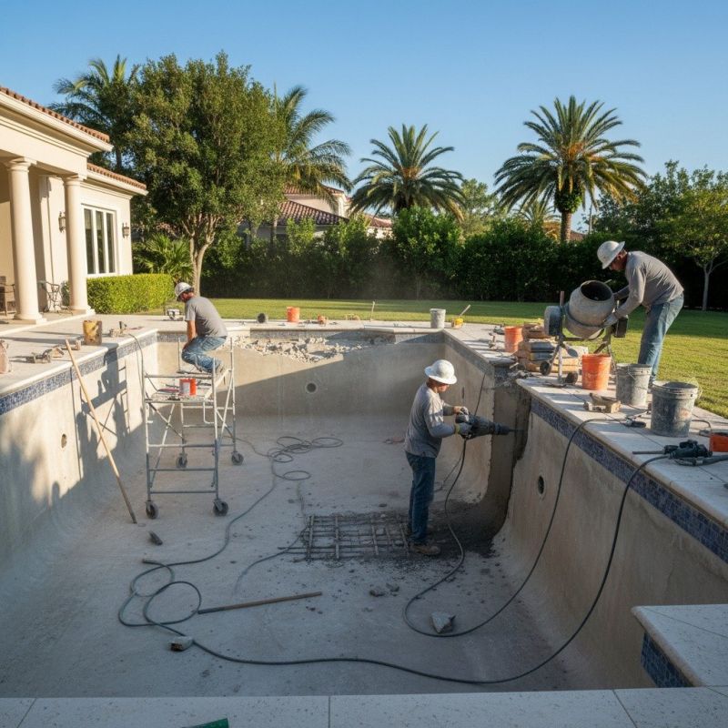 Pool Slab Installation